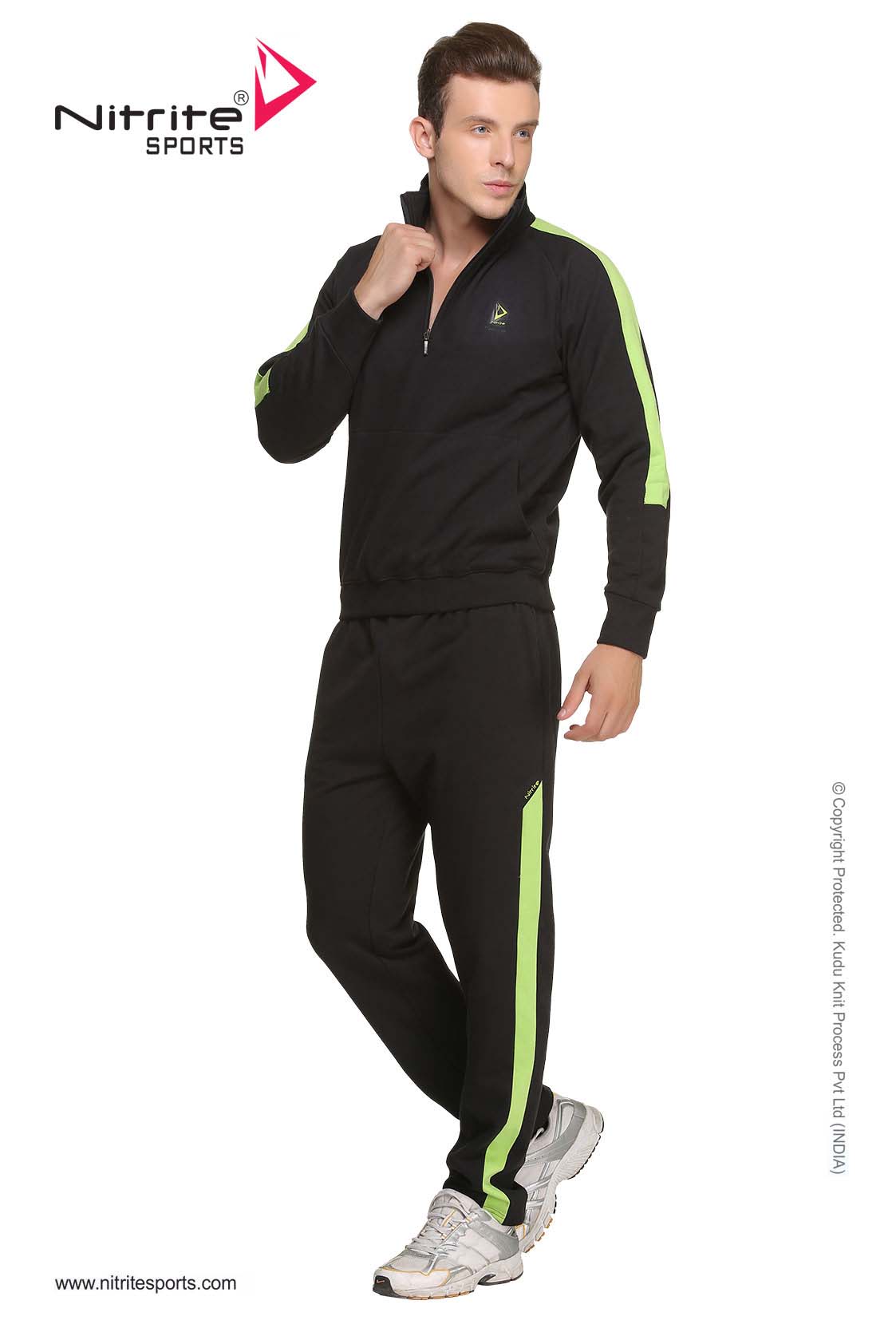 lime green tracksuit mens